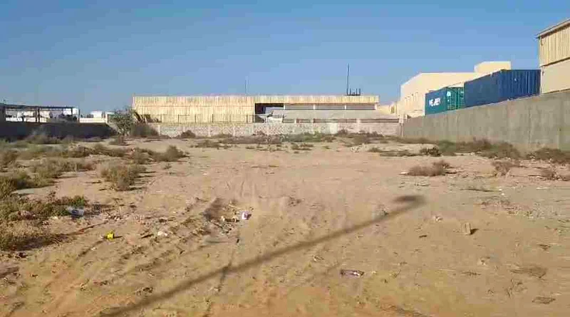 For sale, an industrial plot of land in Sharjah, Al Hanoo Al Qadeem, Emirates Industrial City, Block 763196618069505112
