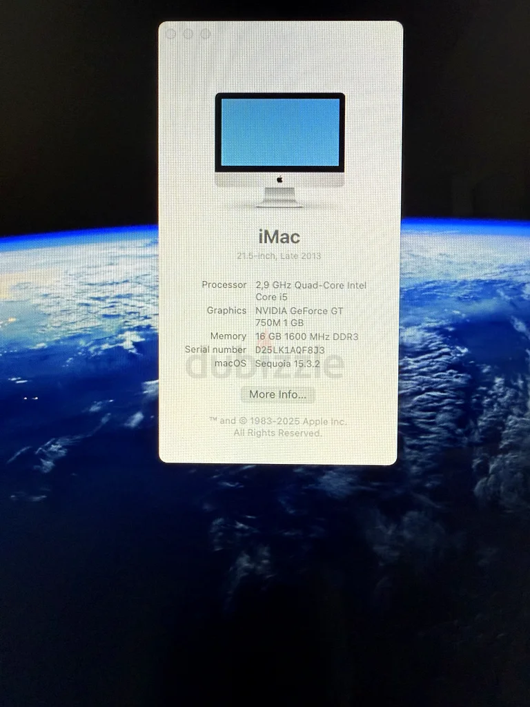 iMac مع لوحة المفاتيح - مثالي للعمل واللعب!63255538569987111