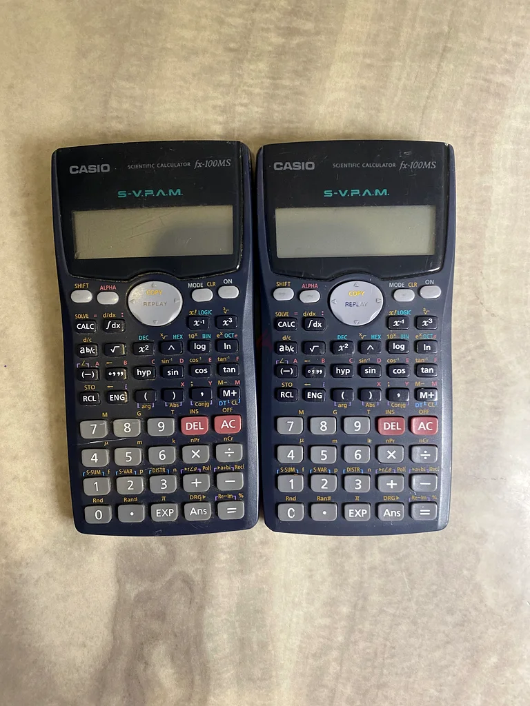 Twin Pack of Casio Scientific Calculators63261817988355110