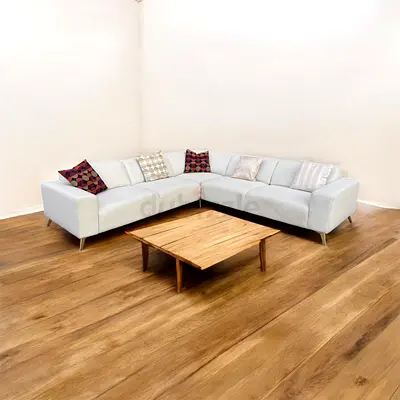 Beige chattels and more corner sofa beige