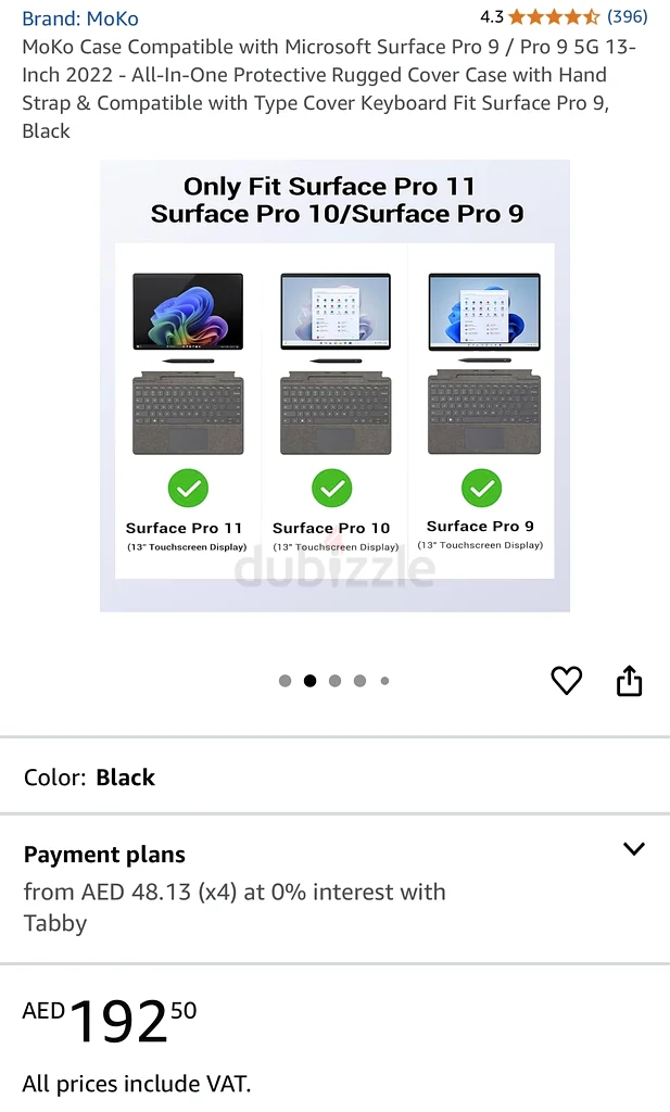 MoKo Microsoft Surface Pro Case63221855351298113