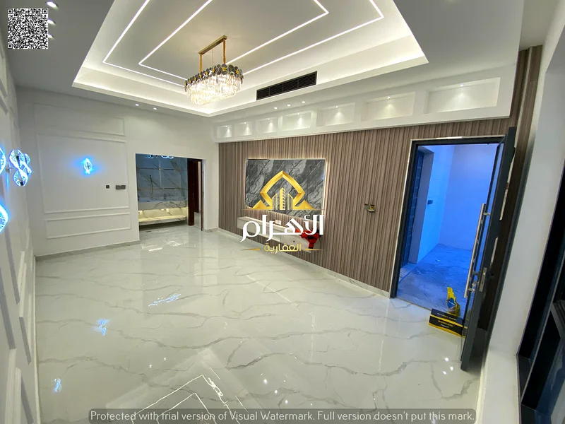 📌🏠Villa for sale on a main road, two floors & roof with a swimming pool, at a price including registration fees, electricity, water and air conditio63907700913025114