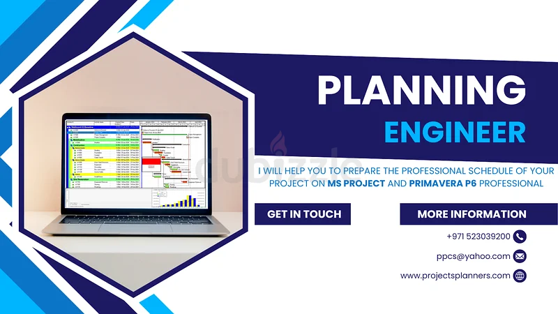 Project Planning Engineer | Construction Projects | Primavera P6 Experts63220838157443110