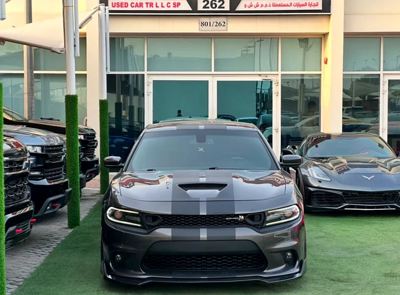 DODGE CHARGER 6.4 SCAT PACK392 GCC 2020 FULL OPTION ORIGINAL PAINT PERFECT CONDITION63172653014786111