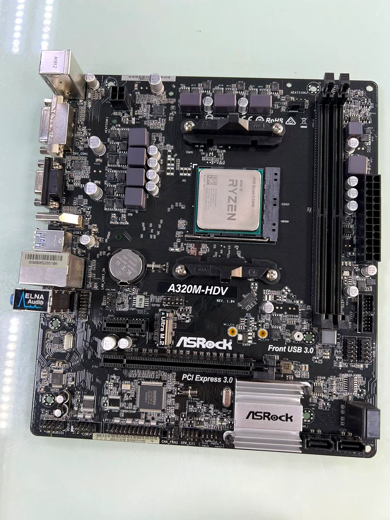 AMD Ryzen 3 3200G مع اللوحة الأم63166653306497111