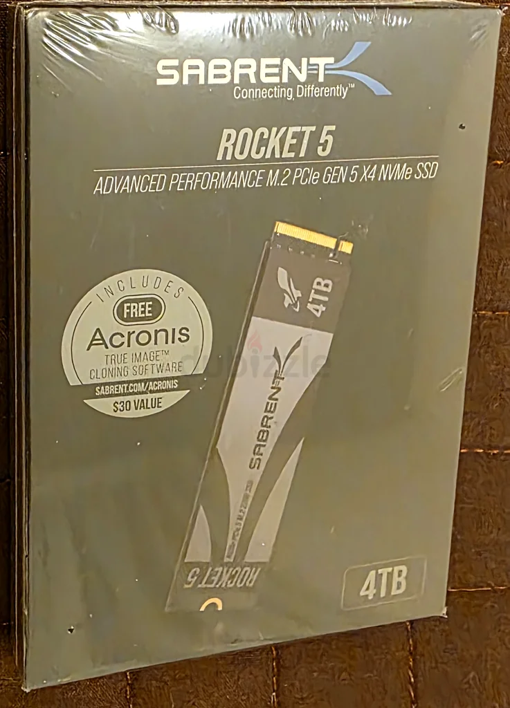 SABRENT Rocket 5 4TB63262935329793118