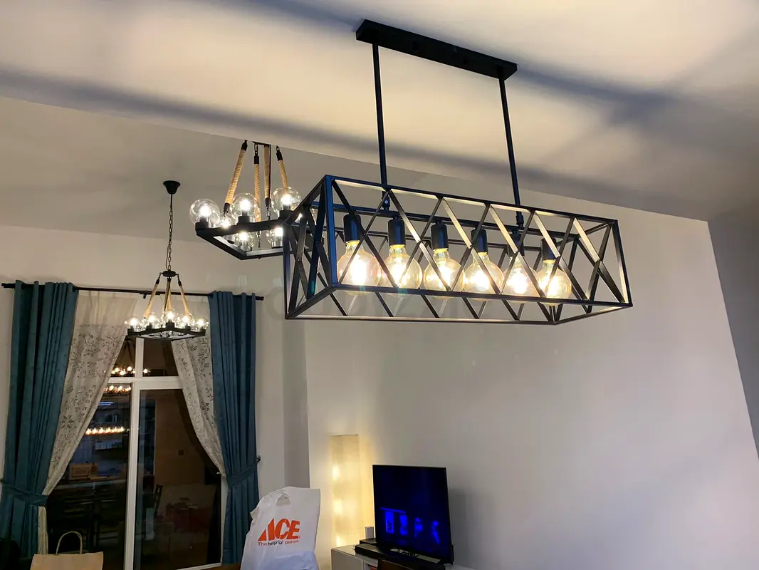 1 piece Rectangular Fancy Light63210355555074113