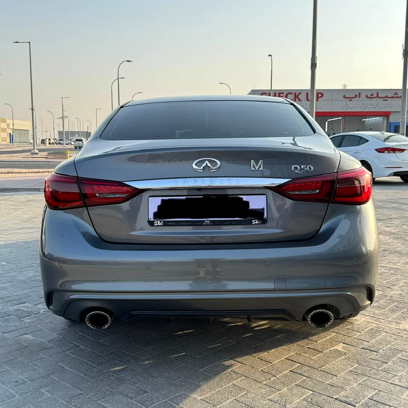 Infiniti Q50 2022 GCC specs, Al Massoud warranty until 20/2/2027, very clean car63135492503939113