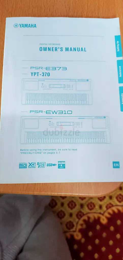 Yamaha PSR-EW310 Keyboard Manual - Perfect for Your Musical Journey!
