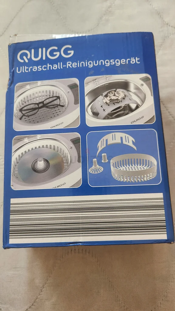 Quigg Ultrasonic Spectacle Cleaner63239077977731111