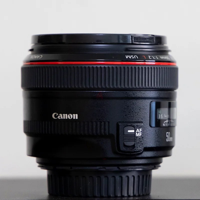 Canon EF 50mm f1.2 L USM Lens - Perfect Condition63172680352642112