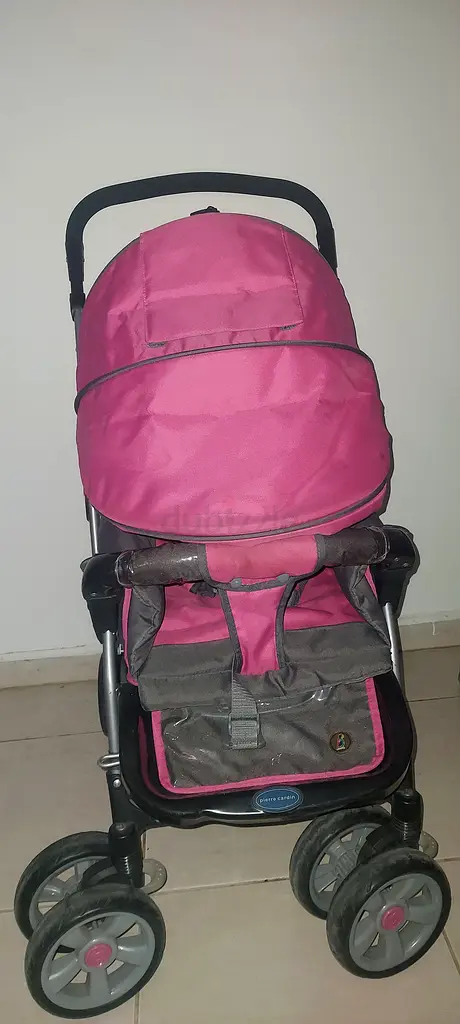 Stylish Pink Stroller for Your Little One!