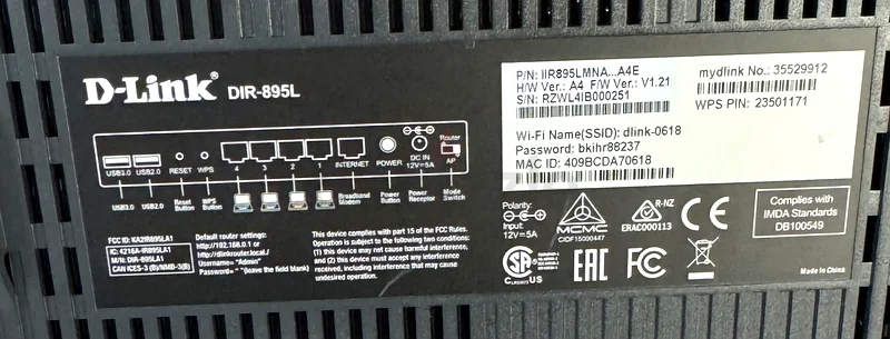 D Link 895L Router For Sale63167113935491112