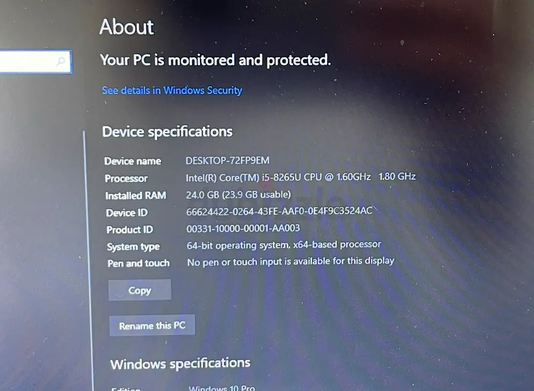 Hp laptop63256602729602111