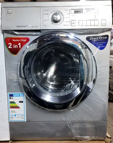 LG washer and dryer 7/4 kg big capacity space