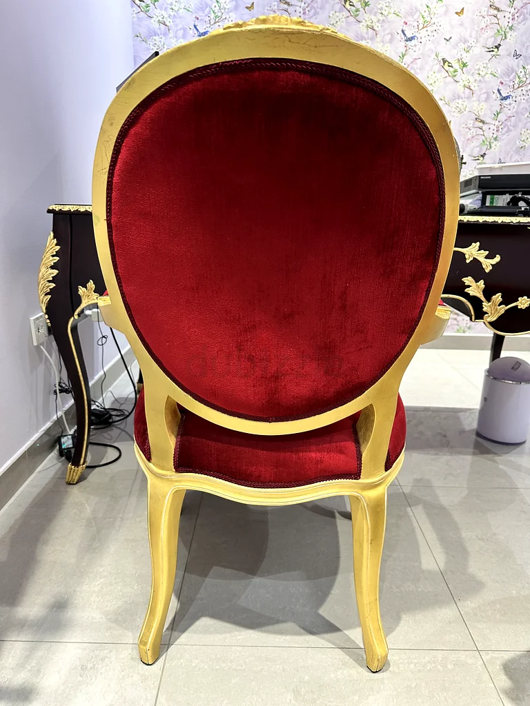 Set of 2 red velvet sofas from 2XL brand63210898943105112