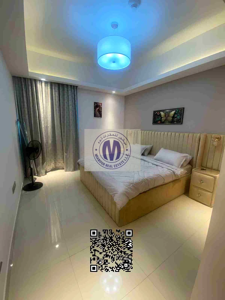 شقة فاخرة مفروشة بالكامل من غرفتي نوم في برج الجلفة للبيع متاحة63886524893954110