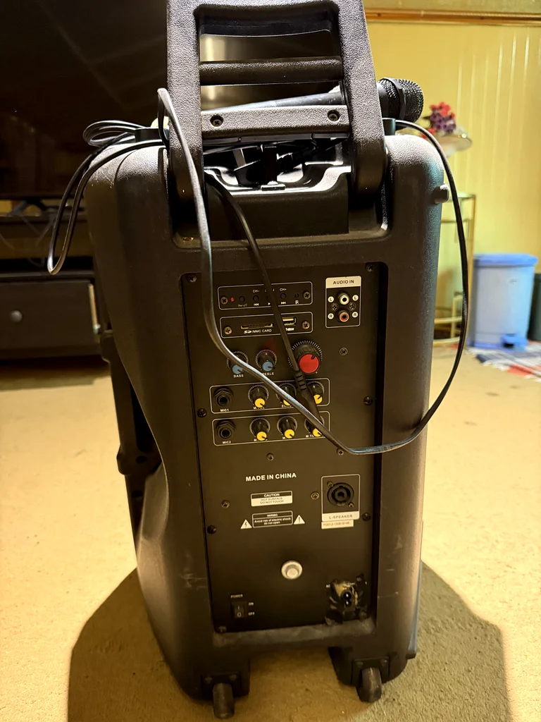 a/d/s trolley speaker with mics for sale63262413539586112