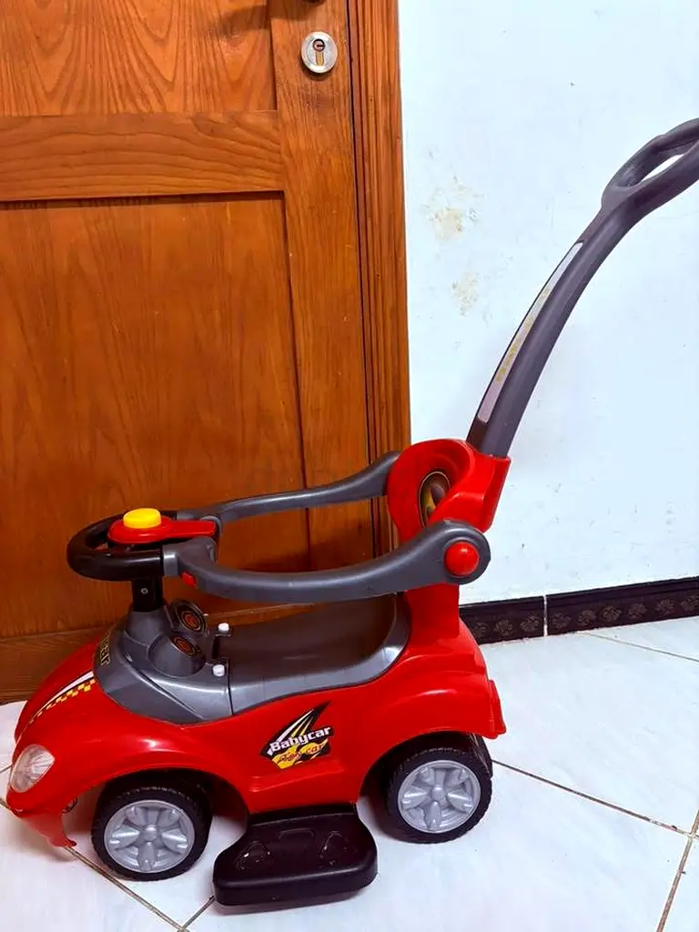 Fun Ride-On Red Toy Car for Toddlers!