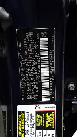 Toyota Camry LE, миниатюра 17
