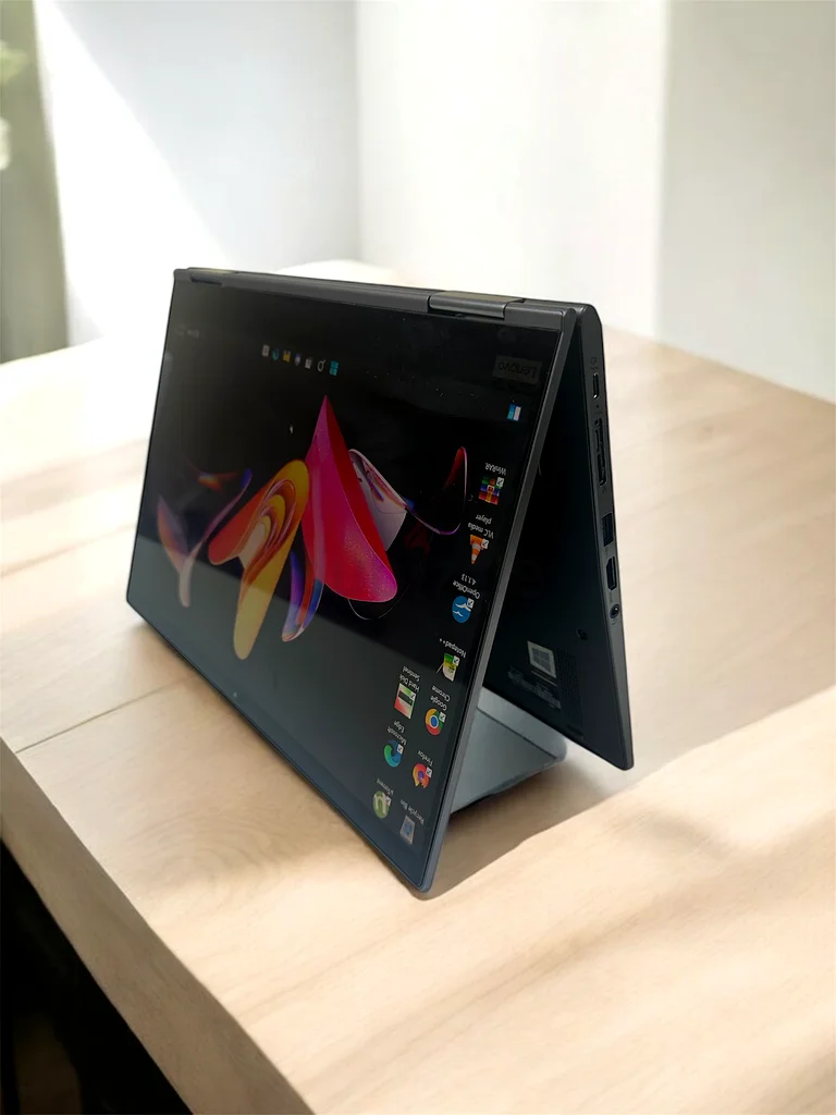 لينوفو X1 يوغا جين 5، كمبيوتر محمول 14 بوصة بدقة FHD، معالج إنتل كور i5-10510U، ذاكرة وصول عشوائي بسعة 8 جيجابايت، وسعة تخزين 512 جيجابايت من نوع SSD، شاشة تعمل باللمس وتدعم وضع اليوجا.63164784663683111