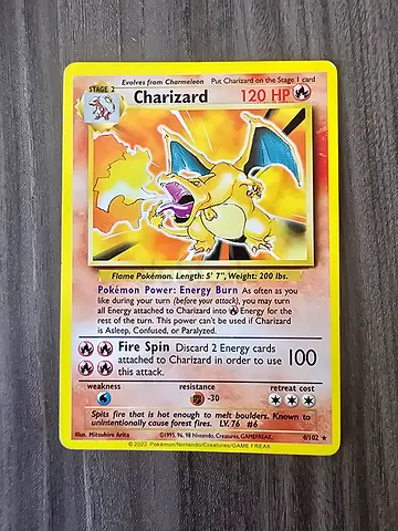 Rare Charizard Pokémon Card - A Collectors Dream!