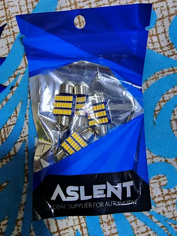 4 pc Car led yellow light car interior light