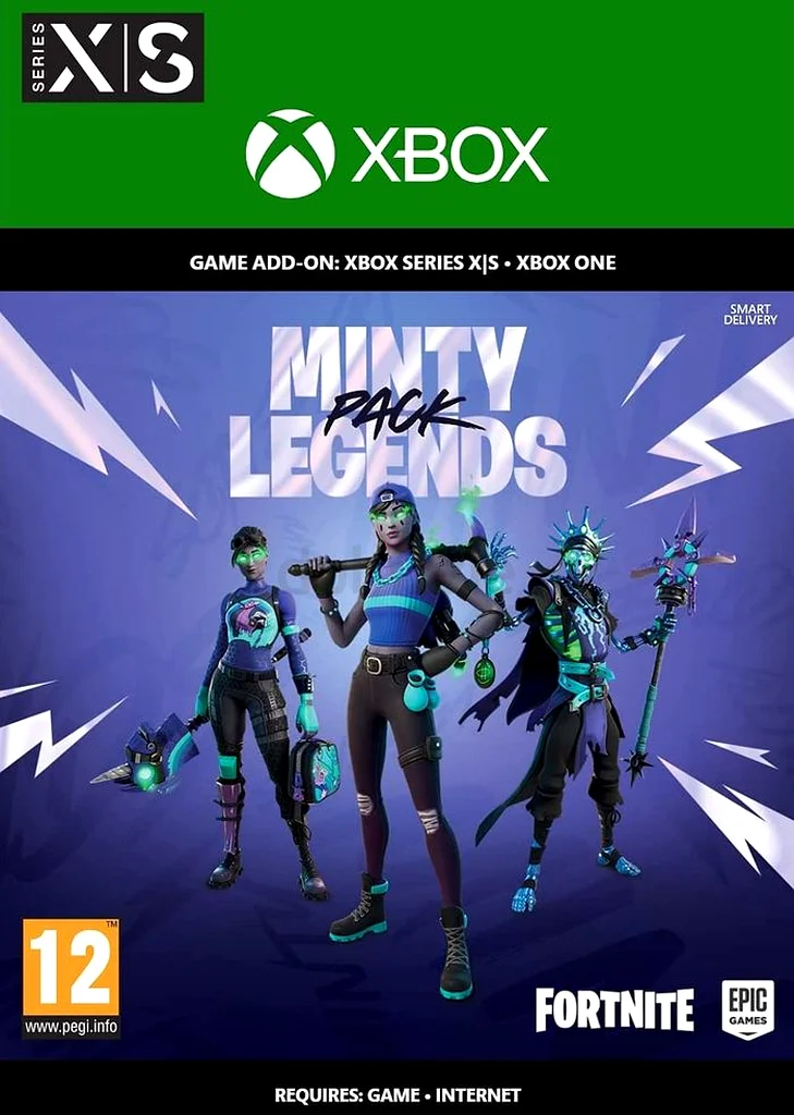 حزمة فورتنايت مينتي ليجيندز + 1000 فا-بكس مفتاح إكس بوكس لايف63174330387329111