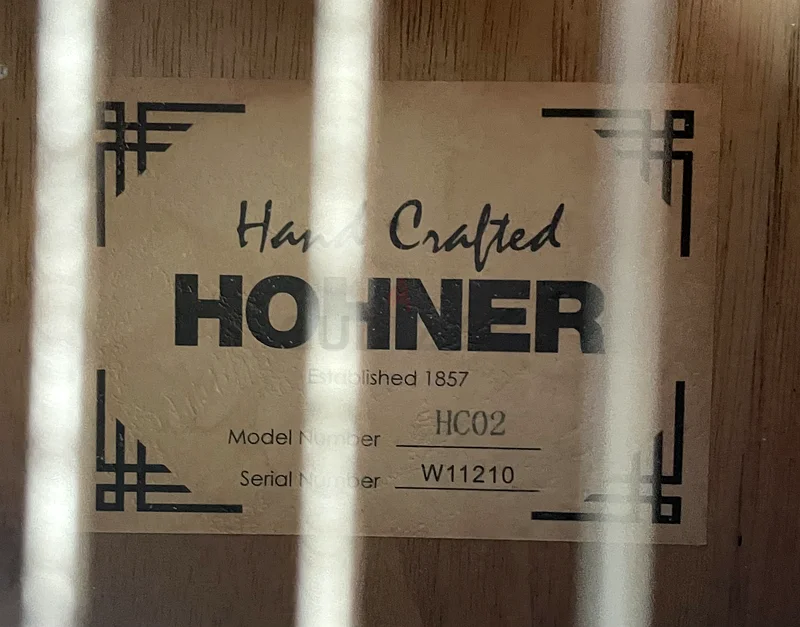 Hohner HC02 Classical Guitar63201681442561114