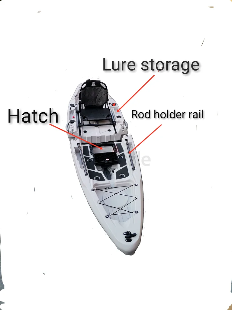Split modular fin pedal kayak63235598253314114