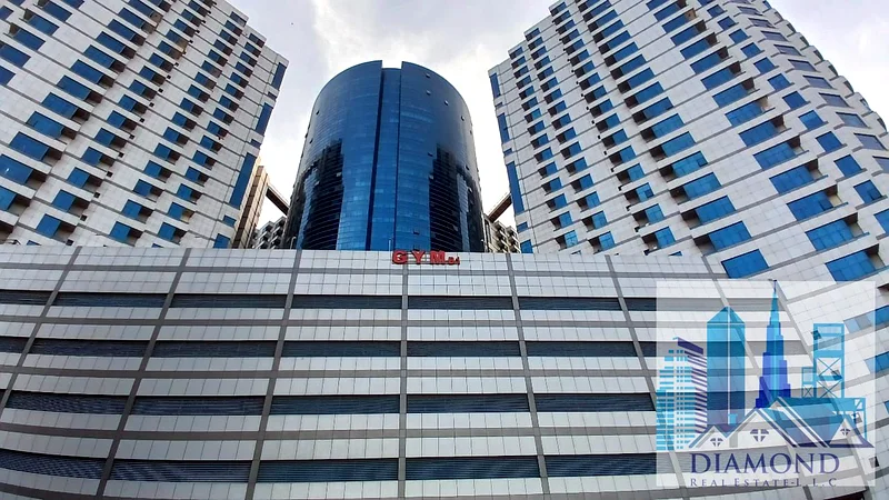 Vacant office with full water view of Ajman Creek for sale in cash in Falcon Towers B1, Al Rashidiya 2, Ajman.63184692590466111