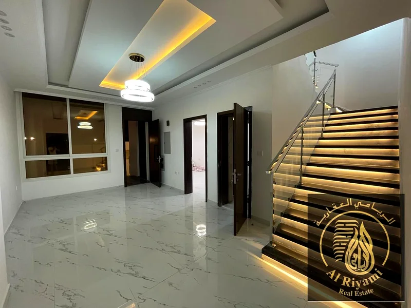 Two villa townhouses for sale in Al Zahia   Ground + first + roof facing stone63251322004995112