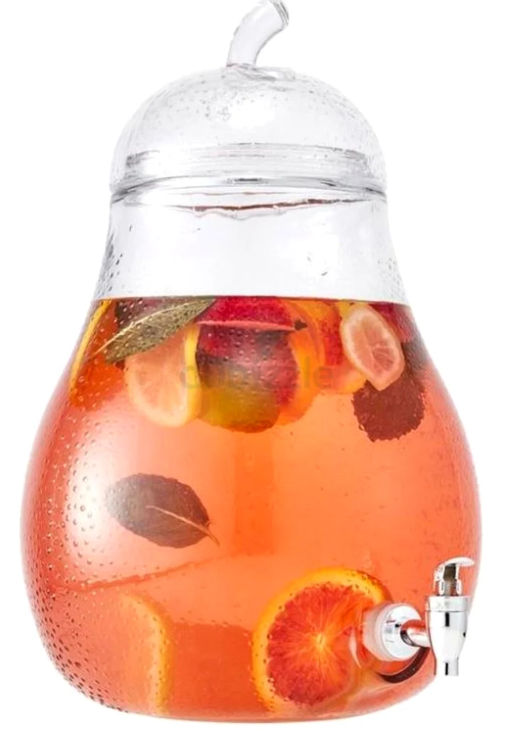 Elegant 9.2L Pear-Shaped Beverage Dispenser - Brand new63216356745601112