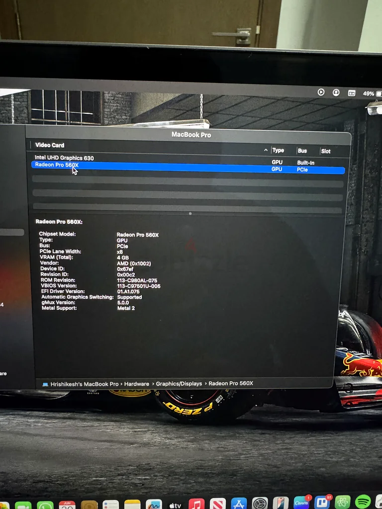 2019 MacBook Pro 15inch with intel core i9, 512gb ssd, 16gb ram63167580120705114