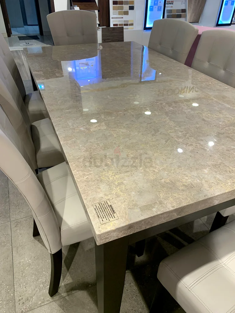 Elegant Marble Dining Table Set - Perfect for Your Home!63218317463681112
