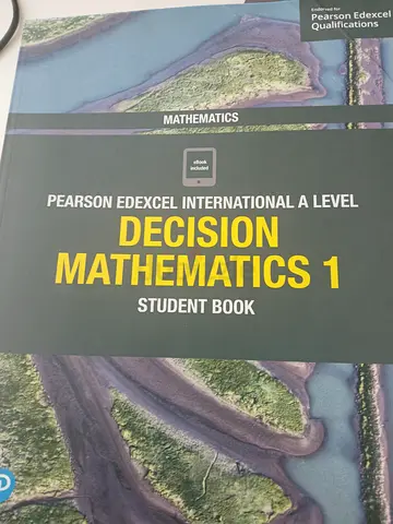 A LEVEL book grade 12 (decision mathematics 1)