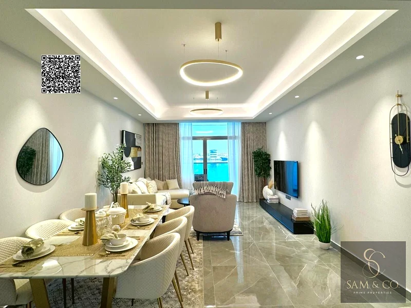 منظر المدينة | شقة واسعة من غرفة نوم واحدة | حياة فاخرة | ملكية تامة | أبراج عجمان كريك 263874251852546114