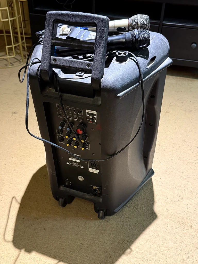 a/d/s trolley speaker with mics for sale63262413539586111