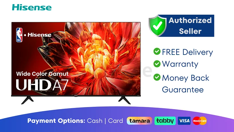 Hisense 75 inch Smart TV - 4K ● New | Warranty | FREE Delivery | AJM8463632650951462421112