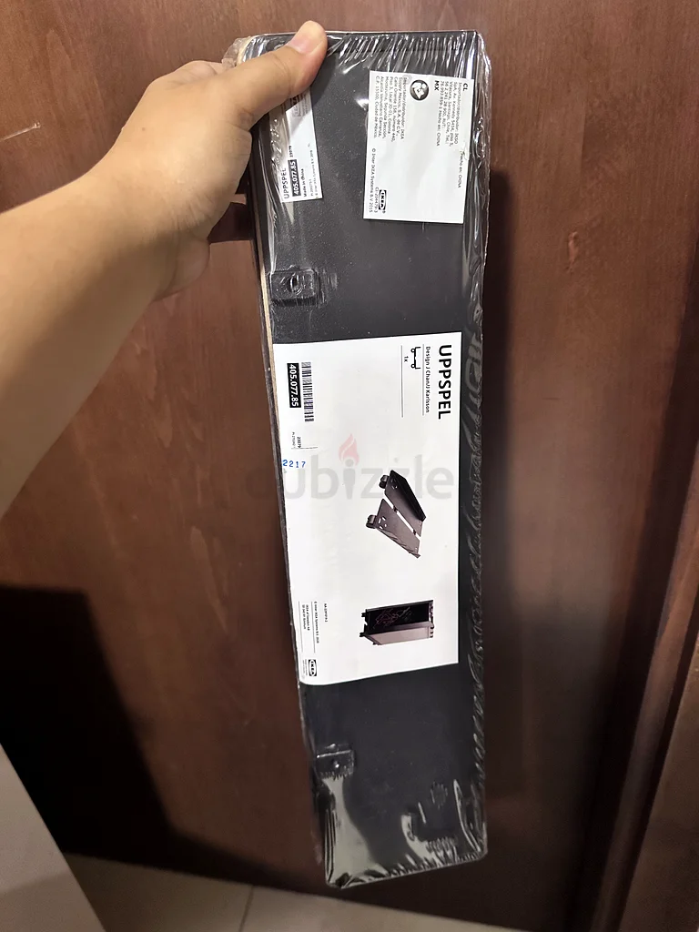 Ikea UPPSPEL Cpu stand with castors, dark grey63256063783427112