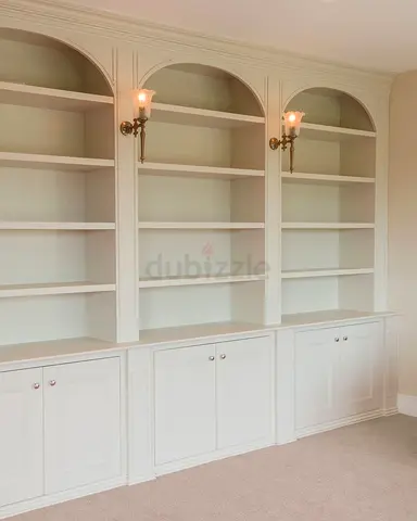 Modern book case with storage