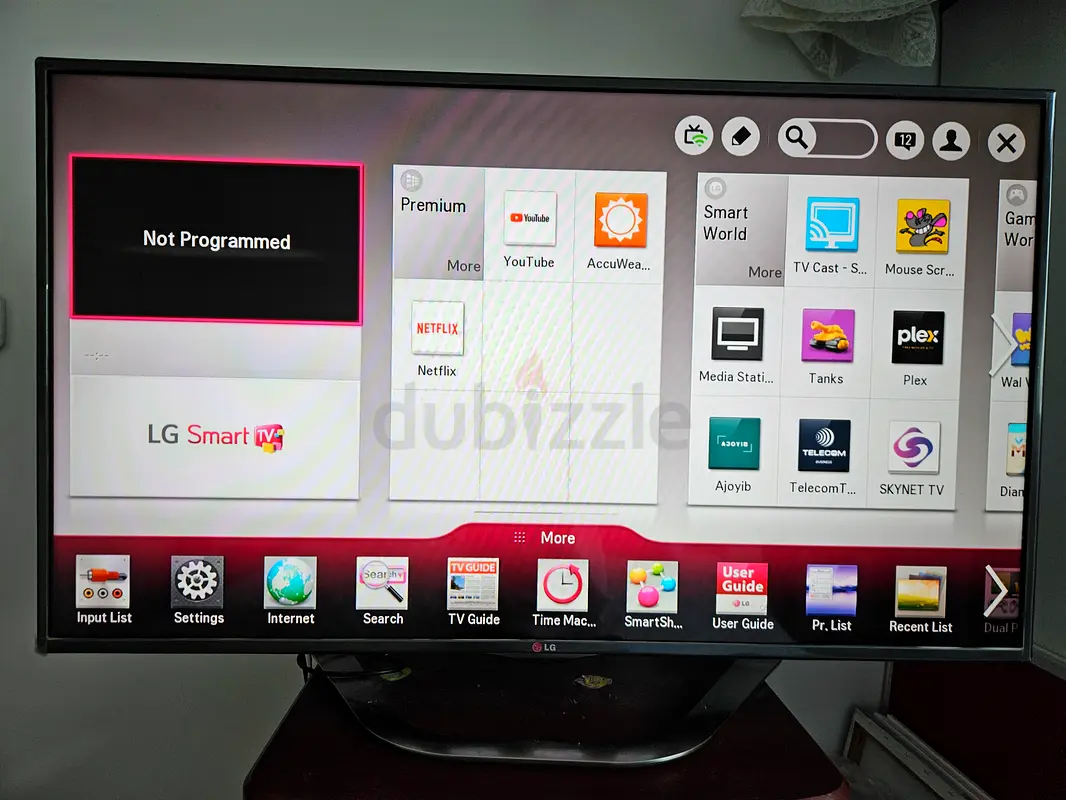 LG Smart TV, 3D, 50 Inches