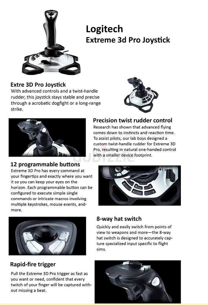 Logitech Force 3D Pro Joystick - Elevate Your Gaming Experience!63231197284739114