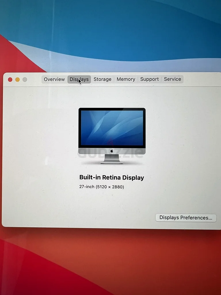 iMac 27 inch63254999321217112