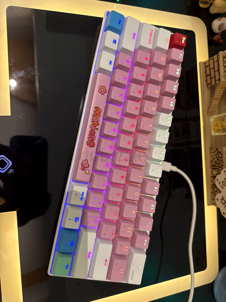 Gamertek Cotten candy keyboard63173865904259112