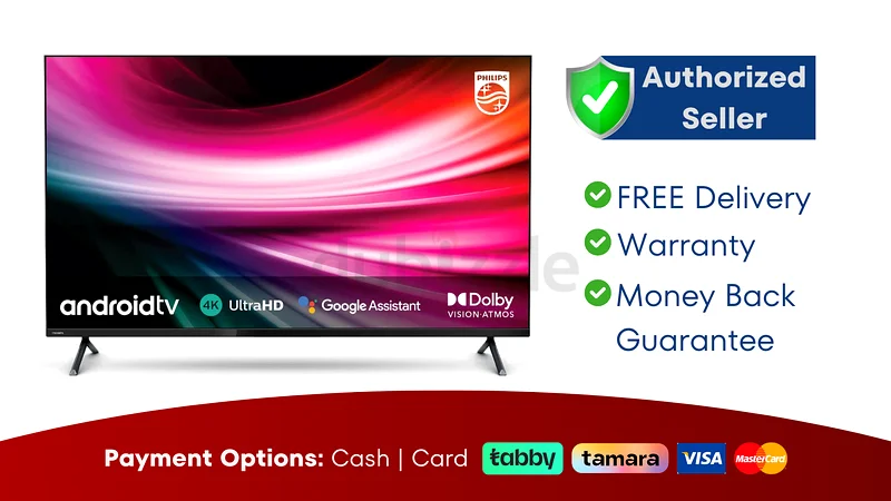 Philips 55 inch Android Smart TV - 4K ● Brand New | 1 Year Warranty | FREE Delivery632673588529931129