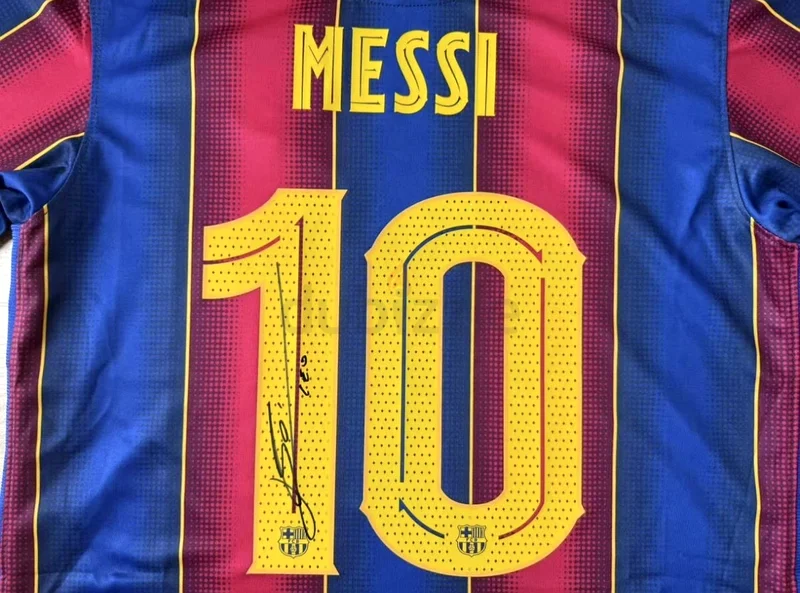 Lionel Messi Icons 2020/21 Barcelona Signed Jersey (Icons COA)63208860692099110