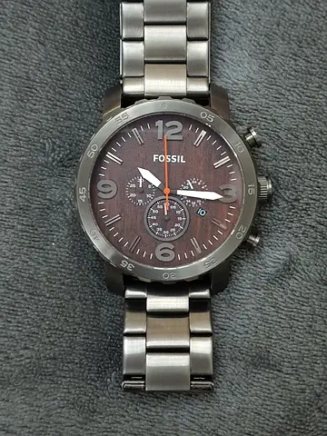 Fossil mens chronograph watch
