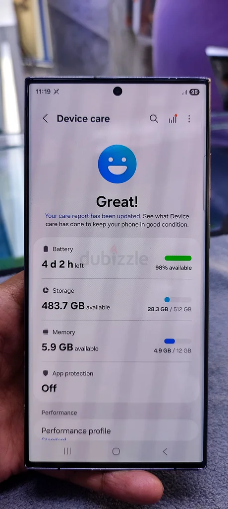 Samsung S23ULTRA 5g 12gb Ram storage 512gb, tra UAE Version dual sim63180843900931111