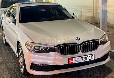 White BMW 5-Series for Sale in Abu Dhabi | dubizzle
